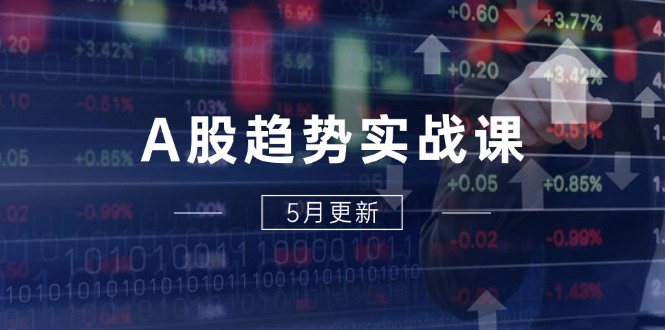 A股趋势实战课：主力动向+政策红利，2025全年策略5月更新-SuoaBlog